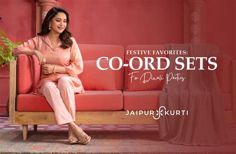 Festive Favorites: Co-ord Sets For Diwali Parties - Jaipur Kurti