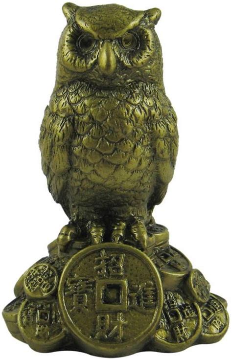Target Retail Vastu Laxmi Vahan Ullu Owl Decorative Showpiece - 10 cm ...