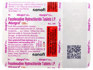 Allegra 120mg Tablet: Uses, Side Effects, Price & Substitutes