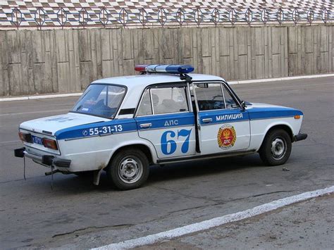 VAZ-2106 Police Car, Russia - Police Cars by Continent