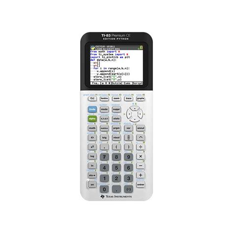 Image result for Programmation Python TI-83