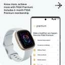 FITBIT Sense 2 Health & Fitness Watch (Blue Mist / Soft Gold Aluminium ...