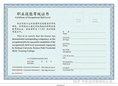 新版全国计算机等级考试二级合格证书_证书模板 【工图网】