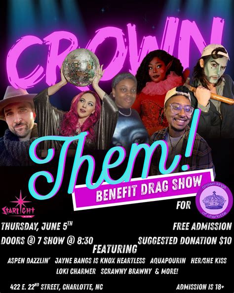 Crown Them: A Crown Kings of Charlotte Fundraiser, Starlight on 22nd ...