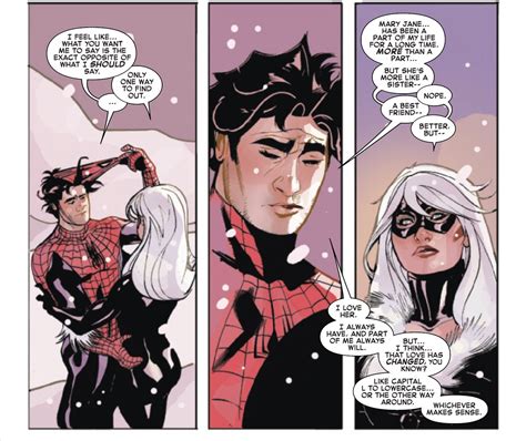 How Peter Parker feels about Mary Jane currently (from 'The Amazing ...