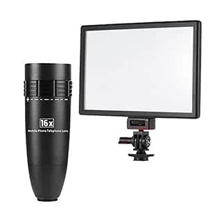Lapras L116T 3300K-5600K CRI 95+ LED Video Light Brightness and Color ...