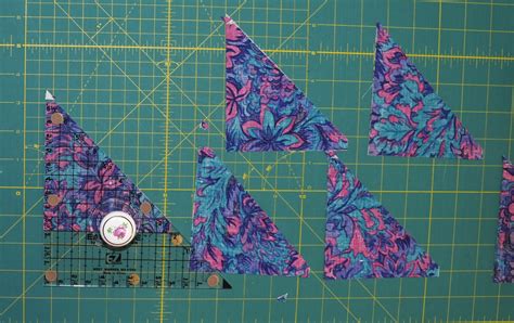 Image result for Machine Lines Over Triangle Quilt Tutorial