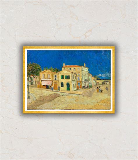 The Yellow House (1888) Artwork Painting For Home Wall Art D‰ۢÌÛ__cor ...