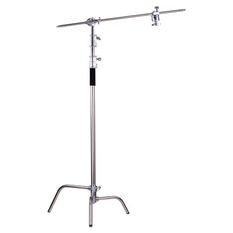 HIFFIN C Stand | 9.5 ft Steel Light C-Stand | 40-inch Detachable Base