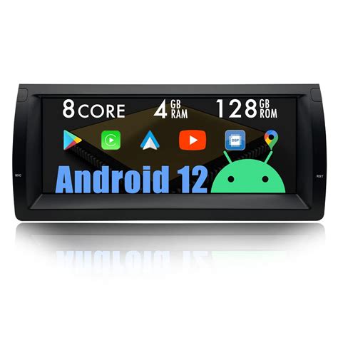 Android 12 Car Stereo CarPlay Multimedia for BMW E39 5 Series 7 Series ...