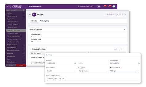 Sales Order - Bizgaze