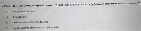 Solved: What is the most widely accepted approach to understanding the ...