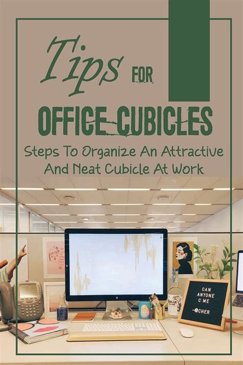 Buy Tips For Office Cubicles: Steps To Organize An Attractive And Neat ...