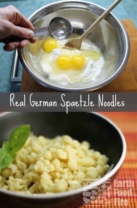 Traditional German Spaetzle Recipe