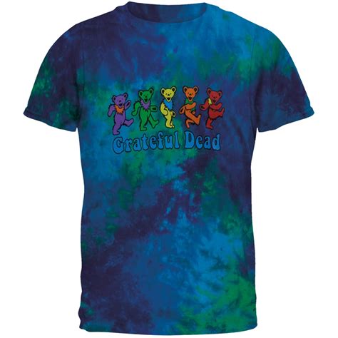 Grateful Dead - Grateful Dead - Dancing Bears Tie Dye T-Shirt - Walmart ...