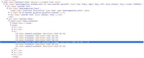 How to Select Date Range Using Selenium Python 的图像结果
