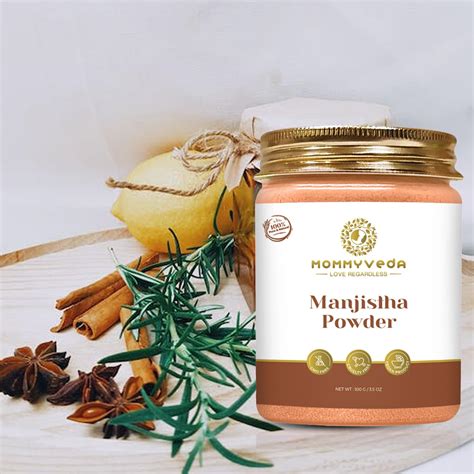 Mommy Veda 100% Organic Manjistha Powder - Natural Face and Hair Care ...