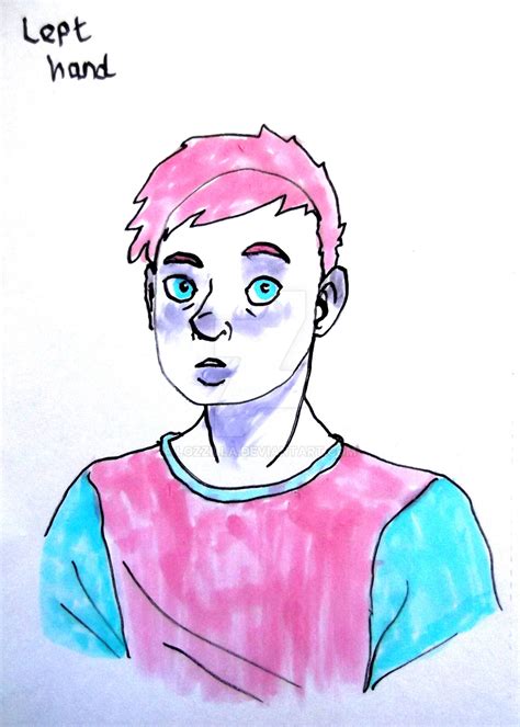 Left Hand Drawing Cartoon 的图像结果