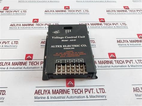 Altex Ax-01 Voltage Control Unit – Aeliya Marine Tech