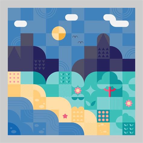 Image result for Flat Vector Illustration Pattern