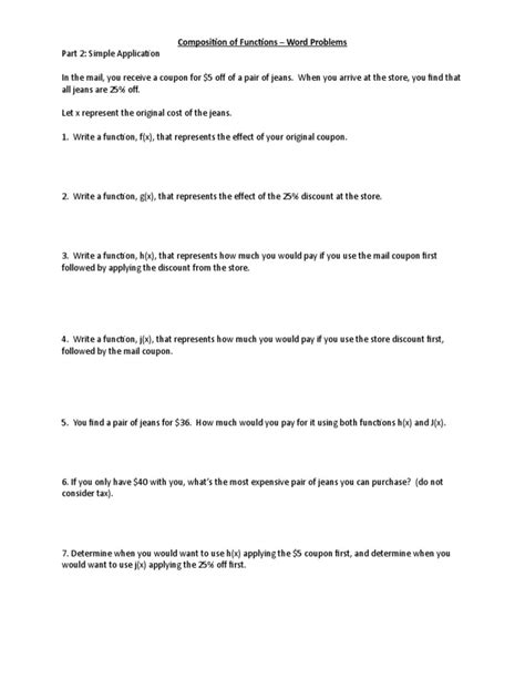 Image result for Word Problems Involving Functions