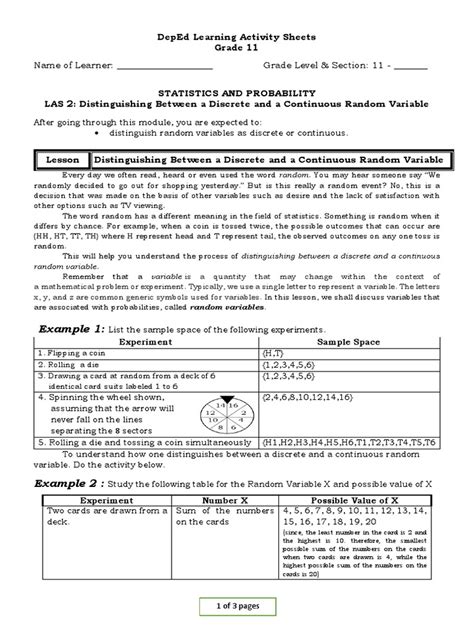 Image result for Discrete Random Variable vs Continuous Random