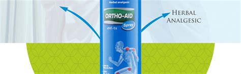 Leeford Ortho Aid Herbal Pain Relief Spray Enriched With Natural ...