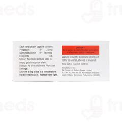 Neuroprime Pg 75mg/750mcg Capsule 10: Uses, Side Effects, Price ...