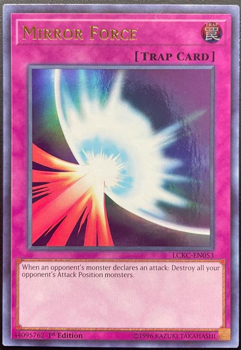 Mirror Force [1st Edition] LCKC-EN053 Prices | YuGiOh Legendary Collection Kaiba Mega Pack ...