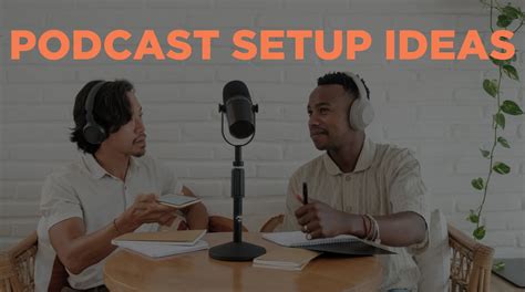 Image result for Podcast Set Up