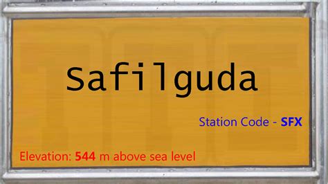 SFX / Safilguda Railway Station | Train Arrival / Departure Timings at ...