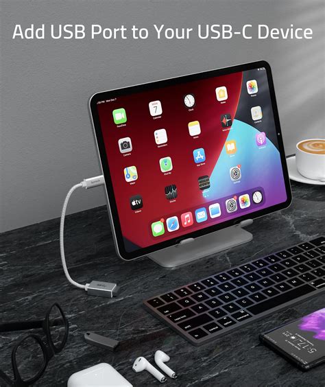 Syntech USB C to USB Adapter, 2 Pack USB C to USB3 Adapter,USB Type C ...