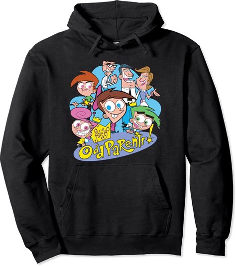 Fairly Oddparents Hoodie with Nickelodeon Characters India | Ubuy
