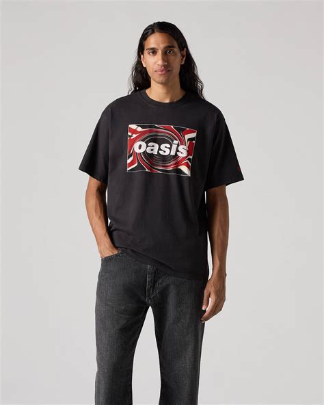 Levi's® Oasis Band T-shirt - Schwarz | Levi's® DE