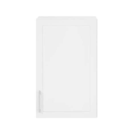 Buy Caby 18 in. W x 12.99 in. D x 30 in. H White Bathroom Wall Cabinet ...