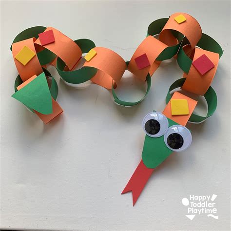 Image result for Print Out Paper Chain Snake