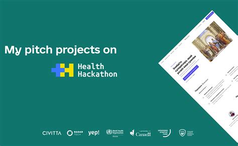 Example Health Care Project Pitch 的图像结果