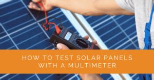 How to Test Solar with a Clamp Multimeter 的图像结果