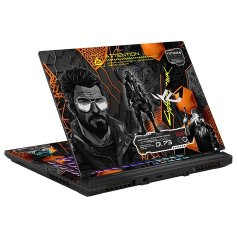 Shop Cyberpunk Digital Enforcer Laptop Skin for Asus | Buy Online Now ...
