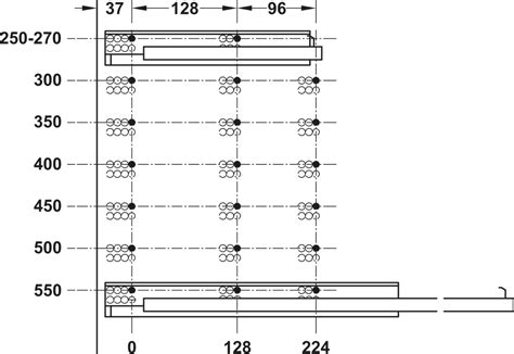 Matrix Undermount Runner 25Kg - in the Häfele India Shop
