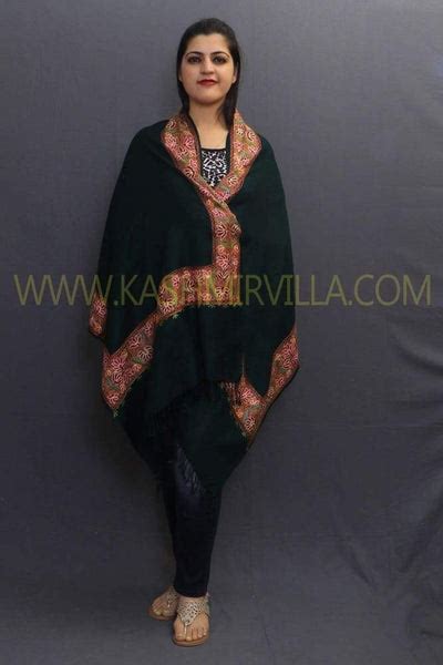 Sozni Work Stoles | Hand-woven Kashmiri Stole | Multicolor Stole