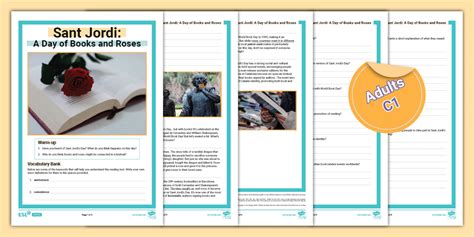 Sant Jordi: A Day of Books and Roses (teacher made) - Twinkl
