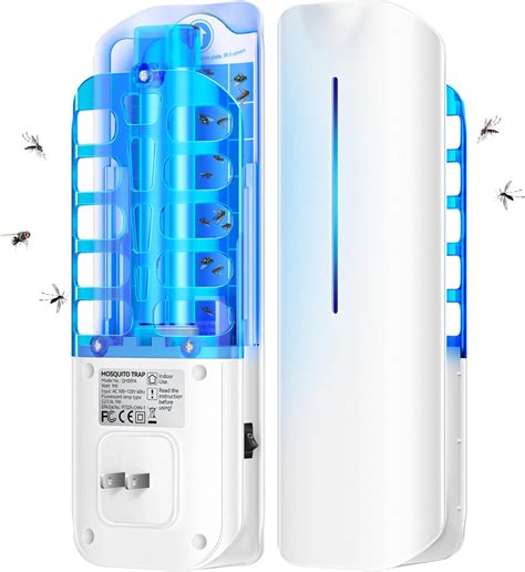 Amazon.com : Flying Insect Trap Plug in Mosquito Bug Zapper Indoor Gnat ...