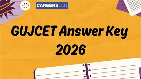 GUJCET Answer Key 2026 (Out) - Download Official Answer Key PDF
