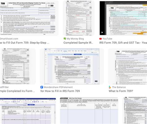 Form 709 Explained 的图像结果