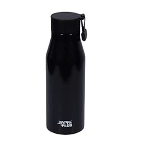 Jaypee Plus Stainless Steel Hawk 600 Black Fridge Water Bottle : Amazon ...