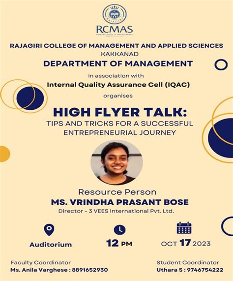 RCMAS » HIGH FLYER TALK