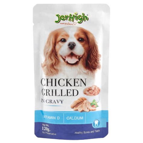 Buy JerHigh Chicken Grilled in Gravy and Chicken And Liver in Gravy Dog ...
