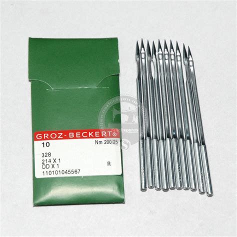 328 / 428 / 214X1 / DDX1 200/25 Groz Beckert Sewing Machine Needle ...