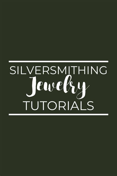 Image result for Silversmithing Tutorials
